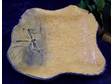 Double D Design Custom Studios Dragonfly and Leaves Dish ~
