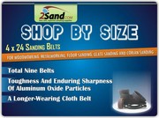 Best Deal On 4 x 24 Sanding Belts