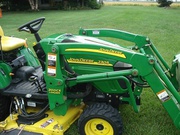 John Deere 2305 Loader,  Mower,  Backhoe