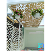 For Sale High-end Wrought Iron and Laser Cut Canopies/ Pergolas