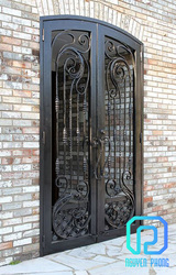 Best manufacturer of wrought iron doors for classic houses,  villas